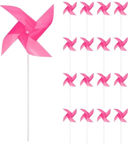 Amazon.co.jp: uxcell 庭や庭園用の風車25個セット 15